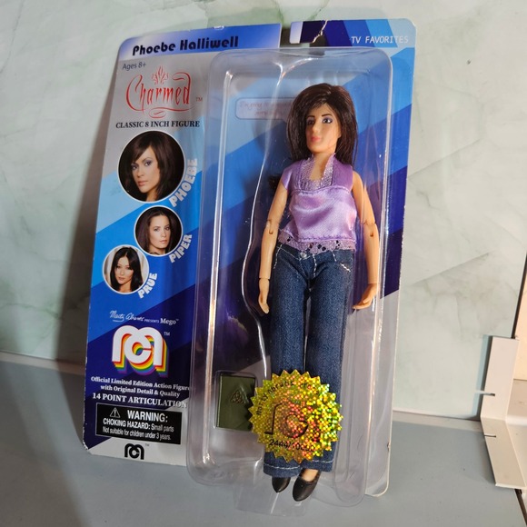 Charmed Phoebe Halliwell Classic 8 Inch Action Figure TV‎ Favorites Doll - Picture 1 of 3
